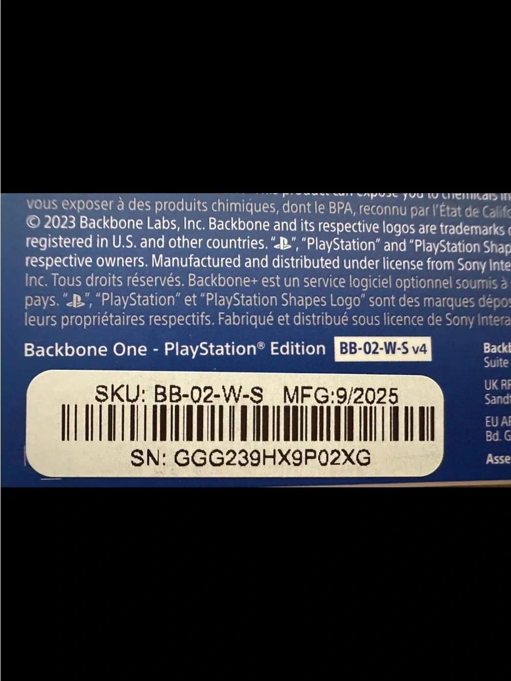 Sony Backbone Mobile Controller - White PlayStation Edition